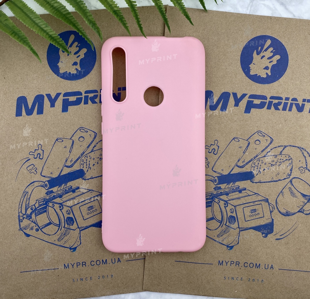 Чохол силіконовий для Huawei Y9 Prime (2019) / P Smart Z рожевий (5621) - фото 1 Чохол силіконовий для Huawei Y9 Prime (2019) / P Smart Z рожевий (5621) - фото 1 - Чохли для УФ друку