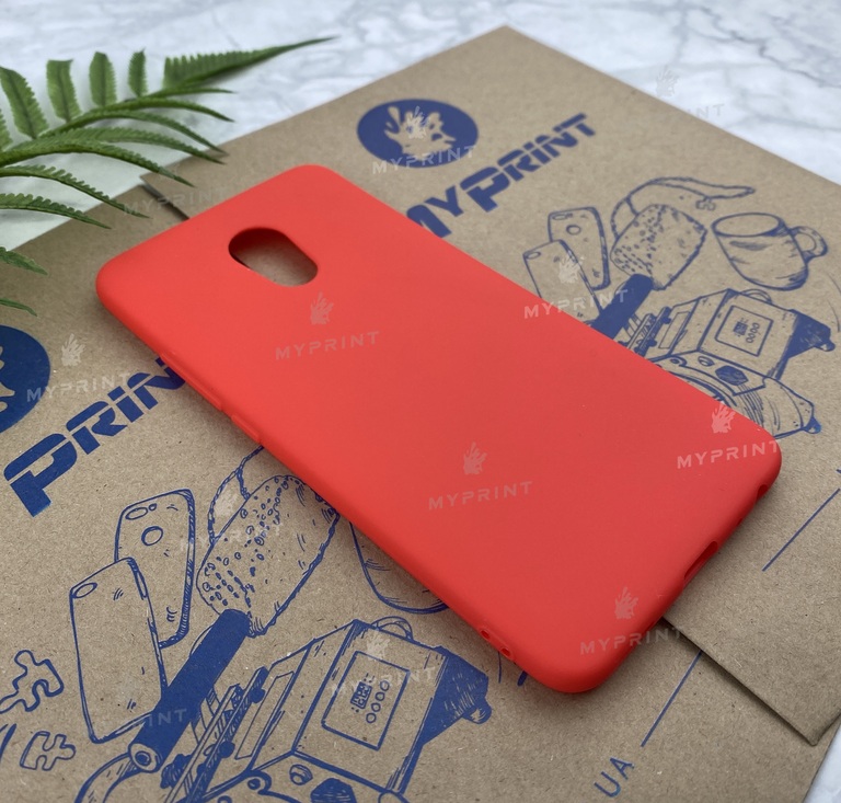 Чохол силіконовий для Meizu Pro 6 Plus червоний (5817) 