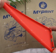 Чохол силіконовий для Meizu Pro 6 Plus червоний (5817) - фото 3 - Чохли для УФ друку