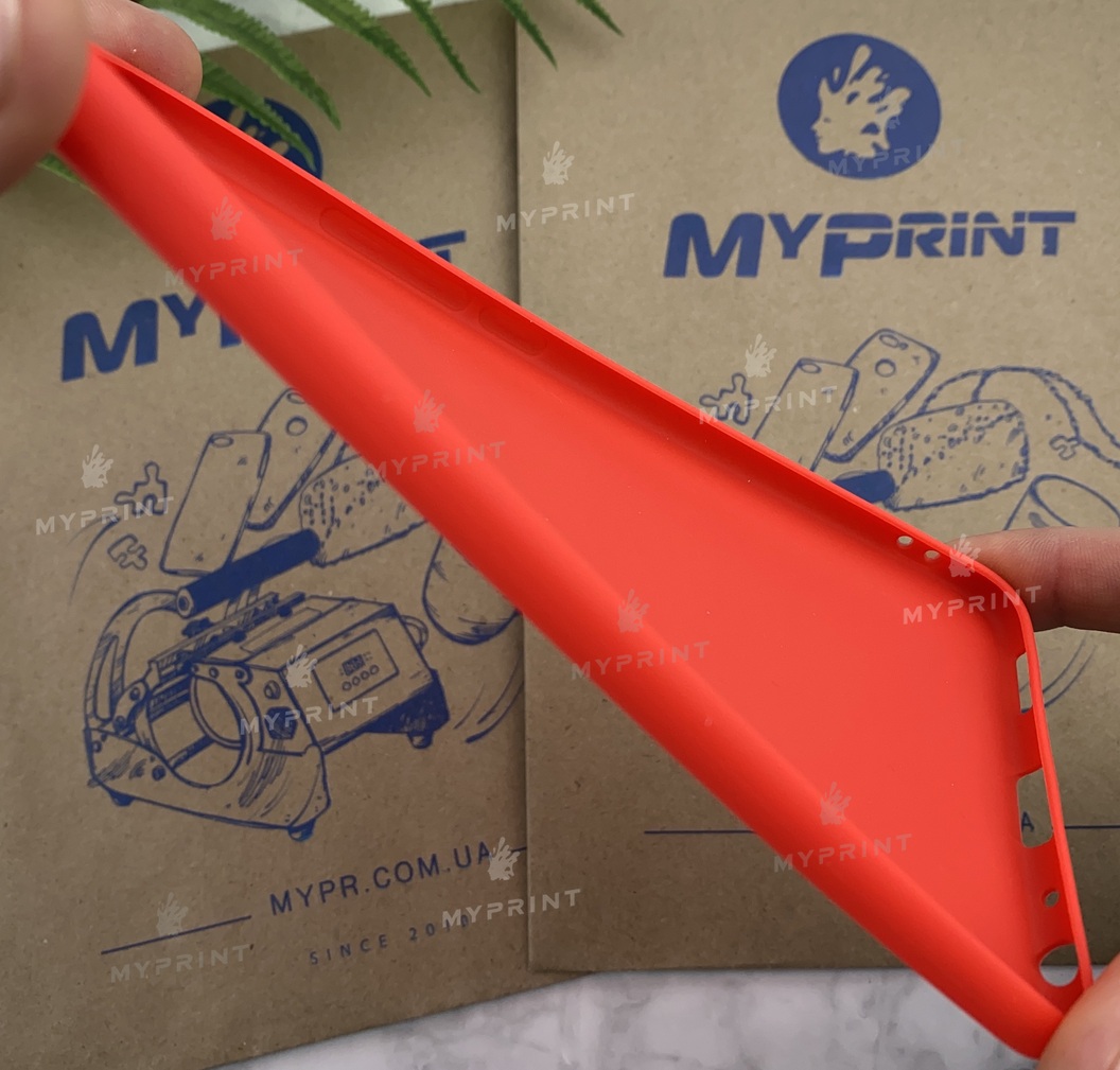 Чохол силіконовий для Meizu Pro 6 Plus червоний (5817) - фото 3 - Чохли для УФ друку
