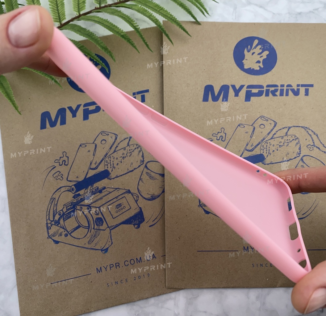 Чохол силіконовий для Meizu Pro 6 Plus рожевий (5818) - фото 3 - Чохли для УФ друку