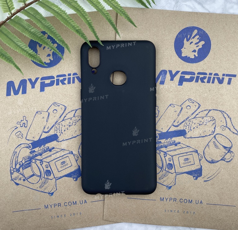 Чохол силіконовий для Samsung A10s чорний (5819) 