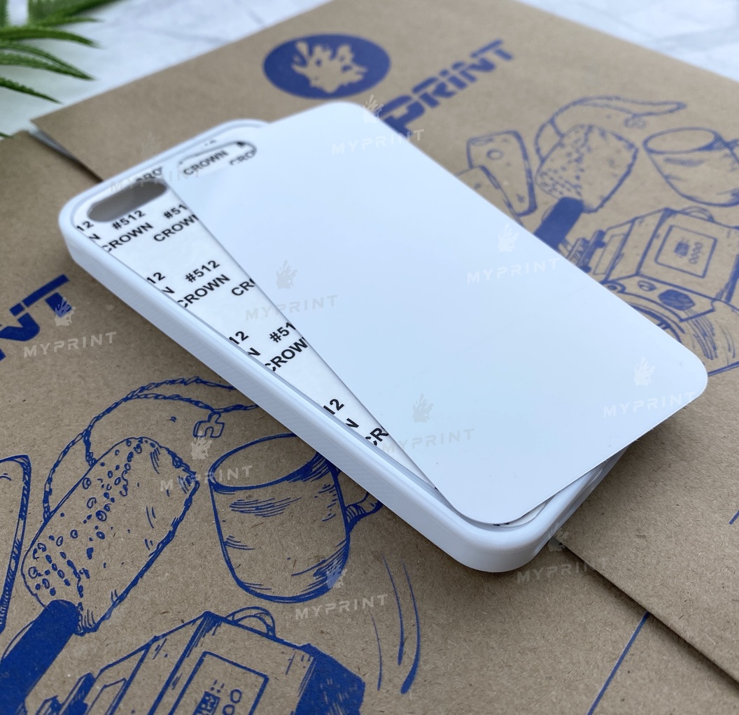 Чехол для сублимации 2D силиконовый (TPU) для iPhone 5/5S Белый (3612) - фото 2 Чехол для сублимации 2D силиконовый (TPU) для iPhone 5/5S Белый (3612) - фото 2 - Заготовки для сублимации