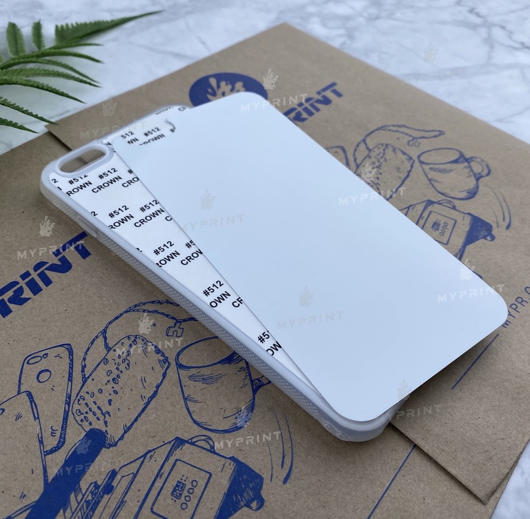 Чехол для сублимации 2D силиконовый (TPU) для iPhone 6 Plus/6S Plus Прозрачный (3621)  Чехол для сублимации 2D силиконовый (TPU) для iPhone 6 Plus/6S Plus Прозрачный (3621)