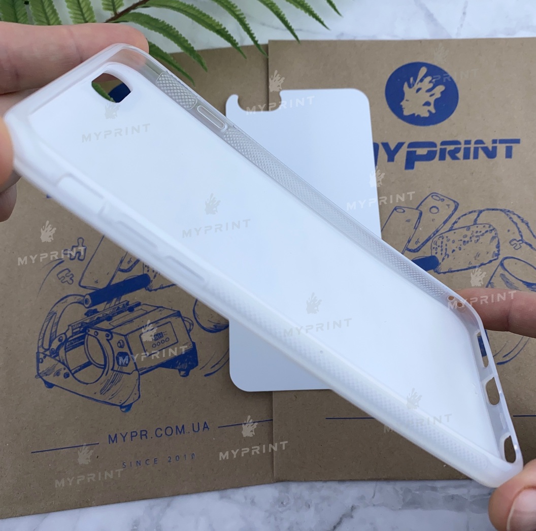 Чехол для сублимации 2D силиконовый (TPU) для iPhone 6 Plus/6S Plus Прозрачный (3621) - фото 4 Чехол для сублимации 2D силиконовый (TPU) для iPhone 6 Plus/6S Plus Прозрачный (3621) - фото 4 - Заготовки для сублимации
