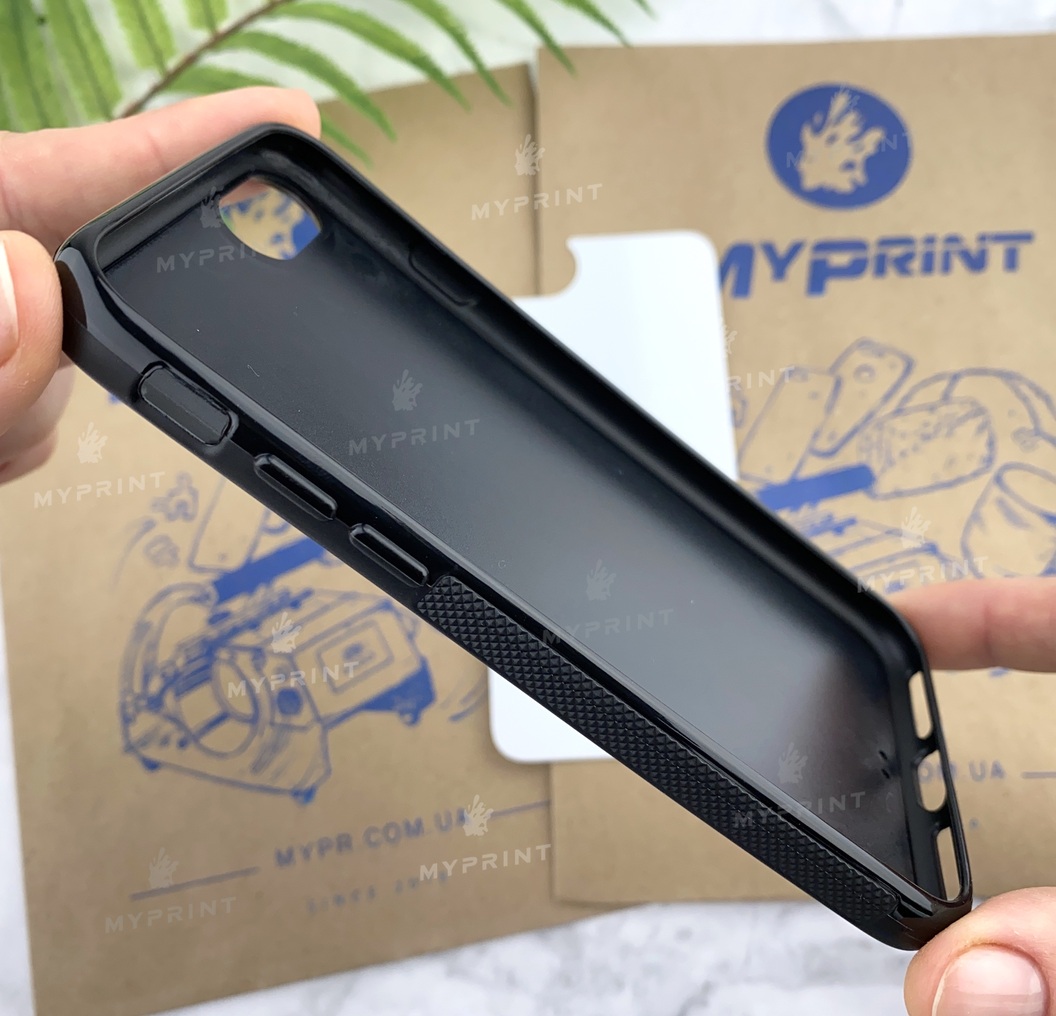 Чохол для сублімації 2D силіконовий (TPU) для iPhone 7/8 Чорний (3631) - фото 4 Чохол для сублімації 2D силіконовий (TPU) для iPhone 7/8 Чорний (3631) - фото 4 - Заготовки для сублімації