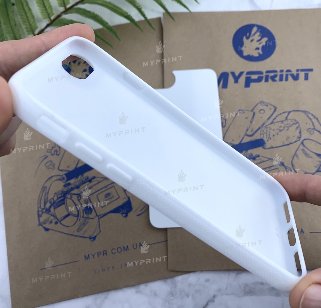 Чохол для сублімації 2D силіконовий (TPU) для iPhone 7/8 Білий (3632) - фото 4 Чохол для сублімації 2D силіконовий (TPU) для iPhone 7/8 Білий (3632) - фото 4 - Заготовки для сублімації