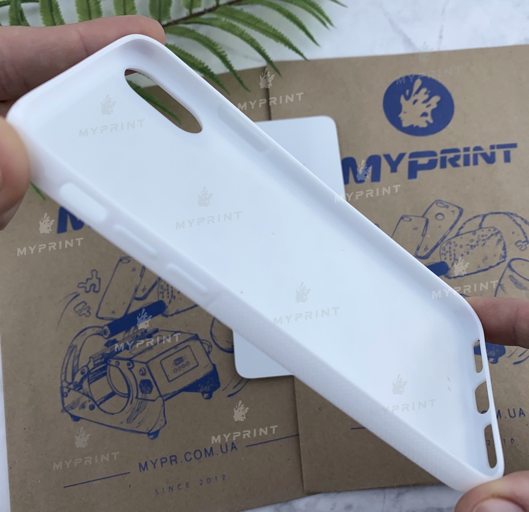 Чехол для сублимации 2D силиконовый (TPU) для iPhone X/XS белый (4204) - фото 4 Чехол для сублимации 2D силиконовый (TPU) для iPhone X/XS белый (4204) - фото 4 - Заготовки для сублимации