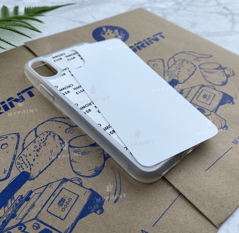 Чохол для сублімації 2D силіконовий (TPU) для iPhone X / XS прозорий (4206)  Чохол для сублімації 2D силіконовий (TPU) для iPhone X / XS прозорий (4206)