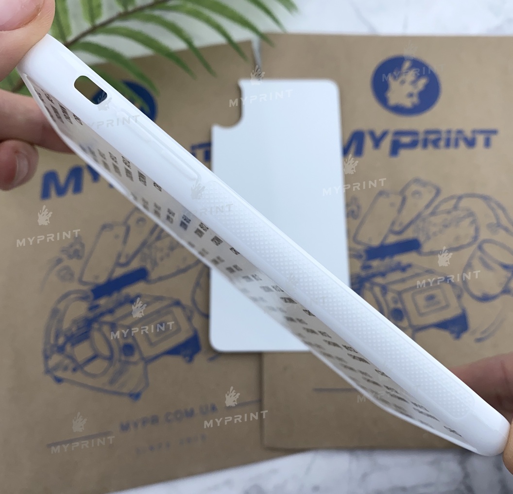 Чехол для сублимации 2D силиконовый (TPU) для iPhone XS Max белый (4390) - фото 3 Чехол для сублимации 2D силиконовый (TPU) для iPhone XS Max белый (4390) - фото 3 - Заготовки для сублимации