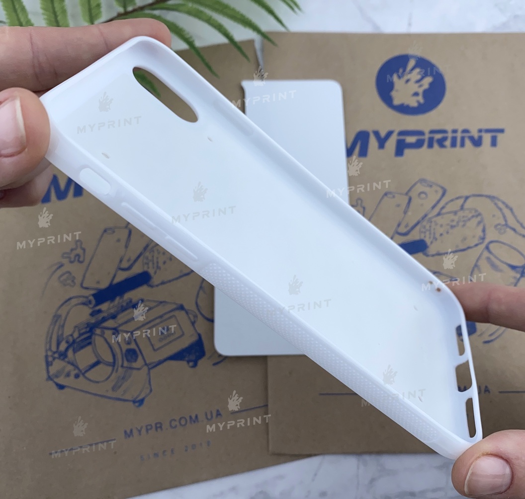 Чехол для сублимации 2D силиконовый (TPU) для iPhone XS Max белый (4390) - фото 4 Чехол для сублимации 2D силиконовый (TPU) для iPhone XS Max белый (4390) - фото 4 - Заготовки для сублимации