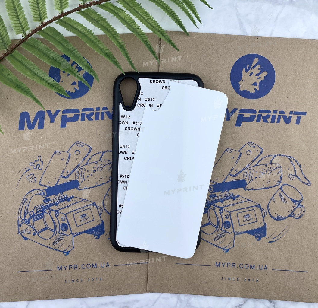 Чехол для сублимации 2D силиконовый (TPU) для iPhone XR черный (4411) - фото 1 Чехол для сублимации 2D силиконовый (TPU) для iPhone XR черный (4411) - фото 1 - Заготовки для сублимации