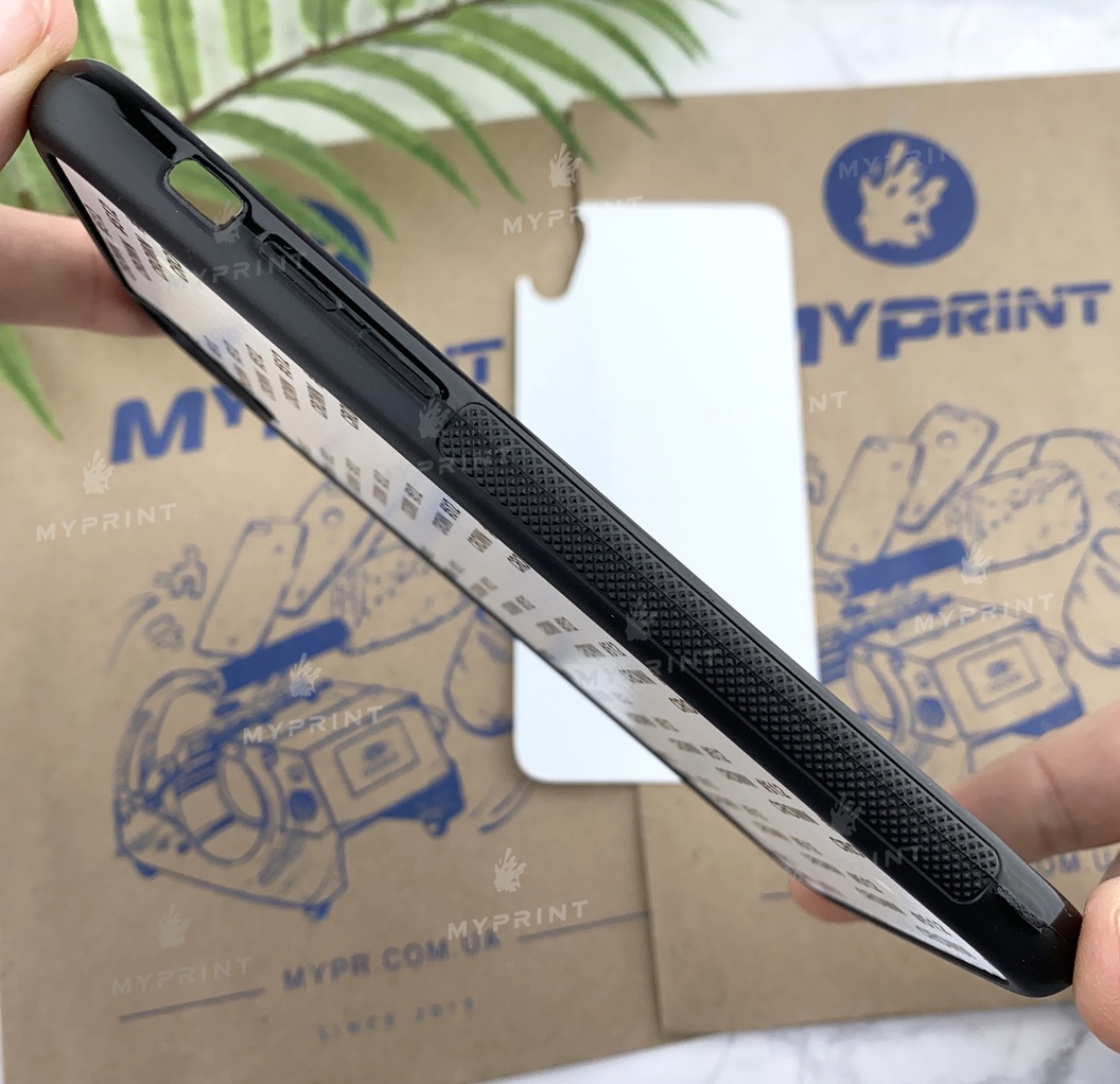 Чехол для сублимации 2D силиконовый (TPU) для iPhone XR черный (4411) - фото 3 Чехол для сублимации 2D силиконовый (TPU) для iPhone XR черный (4411) - фото 3 - Заготовки для сублимации