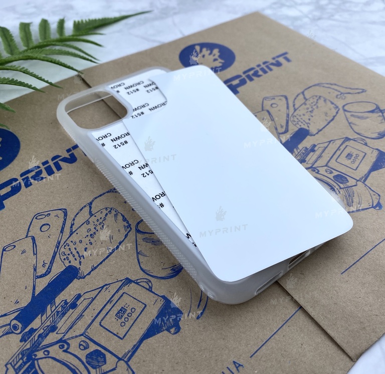 Чохол для сублімації 2D силіконовий (TPU) для iPhone 11 (6.1) прозорий (5644)  Чохол для сублімації 2D силіконовий (TPU) для iPhone 11 (6.1) прозорий (5644)