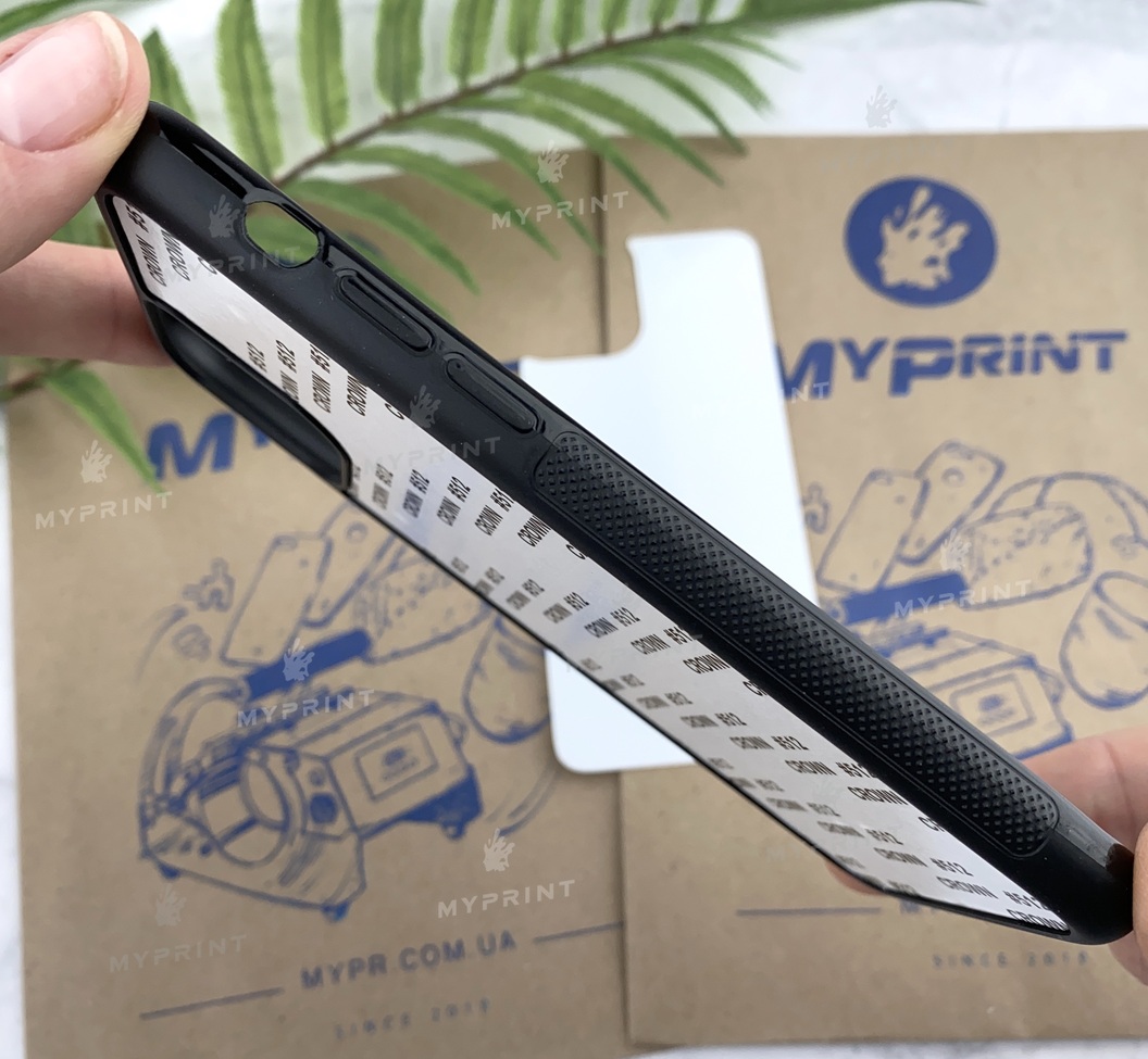 Чохол для сублімації 2D силіконовий (TPU) для iPhone 11 Pro (5.8) чорний (5649) - фото 3 Чохол для сублімації 2D силіконовий (TPU) для iPhone 11 Pro (5.8) чорний (5649) - фото 3 - Заготовки для сублімації