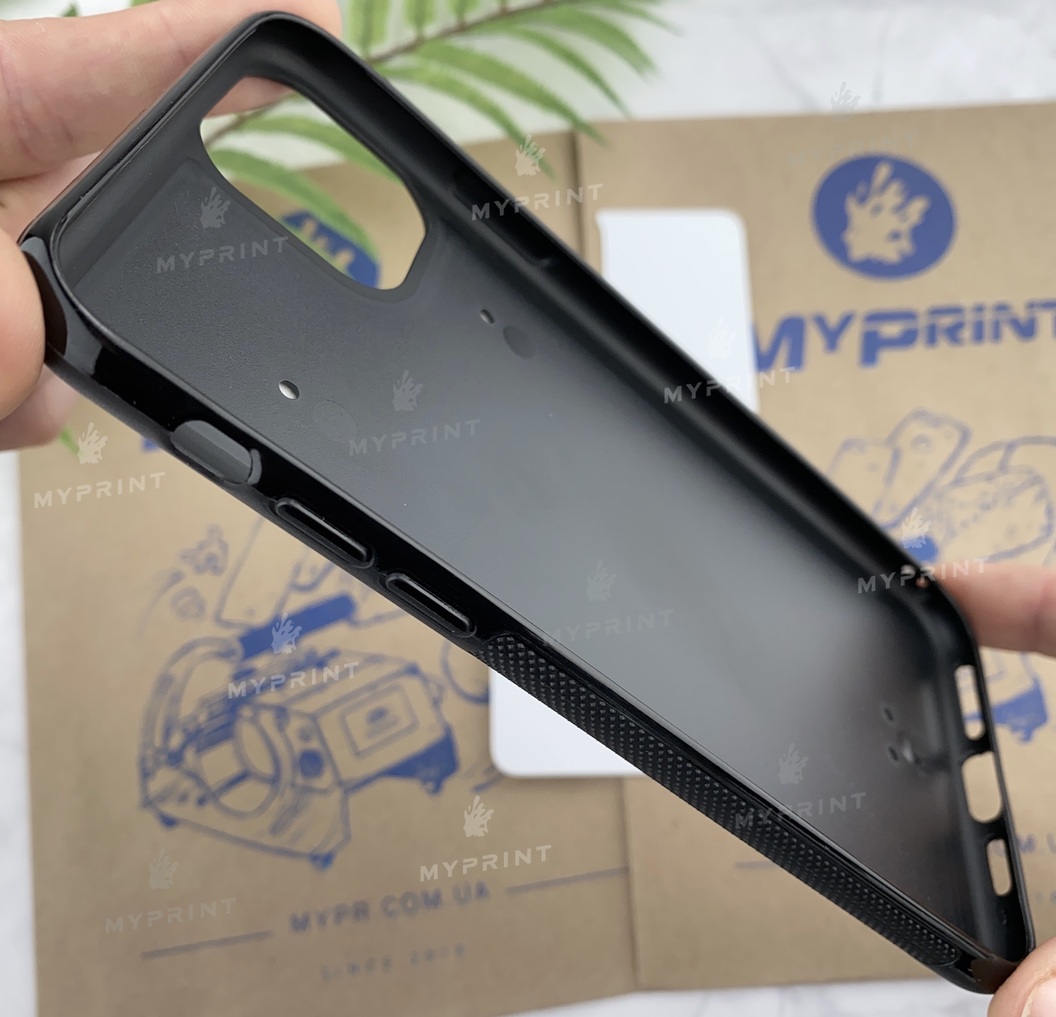 Чехол для сублимации 2D силиконовый (TPU) для iPhone 11 Pro Max (6.5) черный (5653) - фото 4 Чехол для сублимации 2D силиконовый (TPU) для iPhone 11 Pro Max (6.5) черный (5653) - фото 4 - Заготовки для сублимации