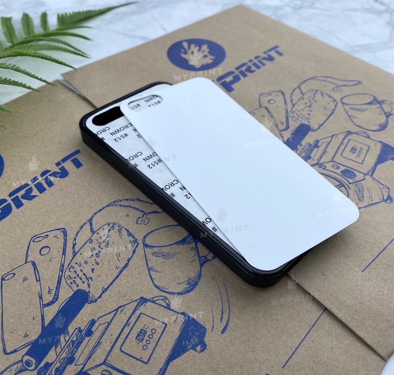 Чехол для сублимации 2D силиконовый (TPU) для iPhone 5/5S Черный (3611)  Чехол для сублимации 2D силиконовый (TPU) для iPhone 5/5S Черный (3611)