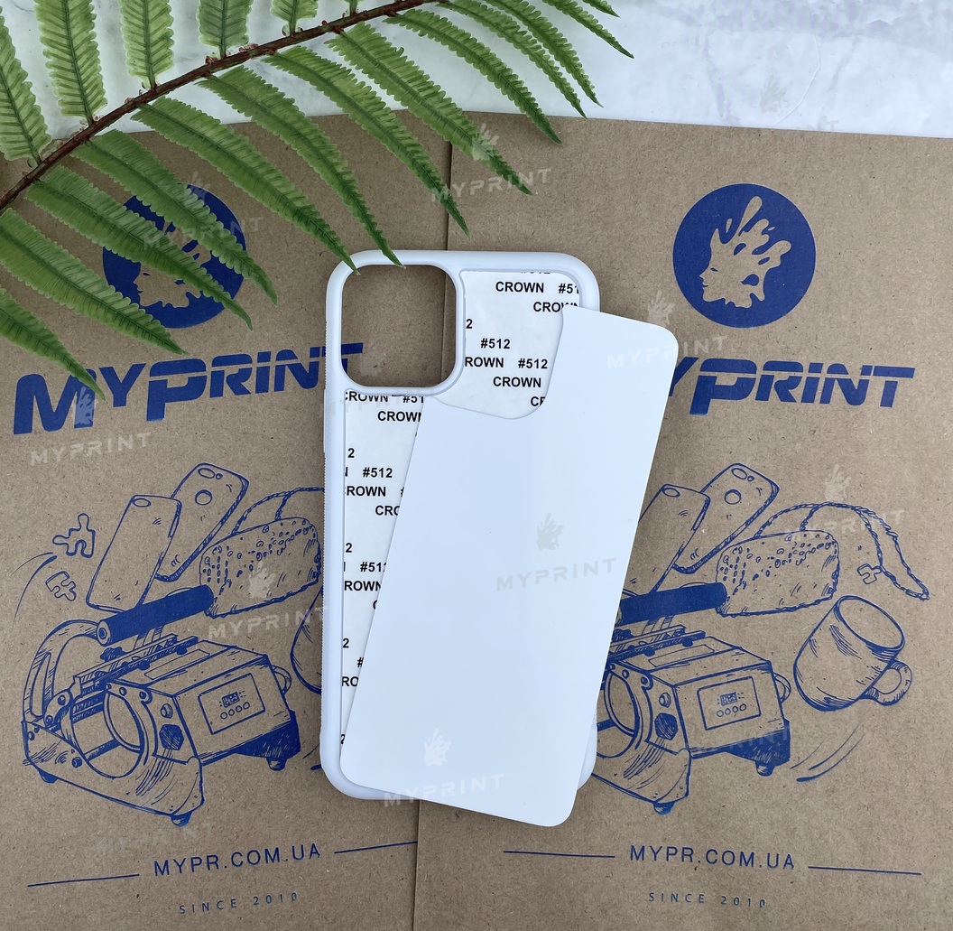 Чохол для сублімації 2D силіконовий (TPU) для iPhone 11 Pro (5.8) білий (5647) - фото 1 Чохол для сублімації 2D силіконовий (TPU) для iPhone 11 Pro (5.8) білий (5647) - фото 1 - Заготовки для сублімації