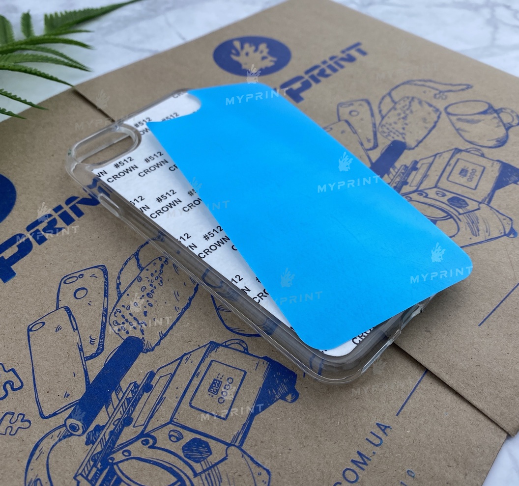 2D silicone (TPU) sublimation case with flexible plate for iPhone 7/8 transparent (4371) - фото 2 2D silicone (TPU) sublimation case with flexible plate for iPhone 7/8 transparent (4371) - фото 2 - Blanks for sublimation