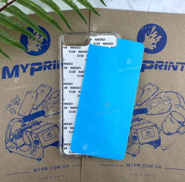 Чохол для сублімації 2D силіконовий (TPU) з гнучкою пластиною для iPhone 7 Plus / 8 Plus прозорий (4380)  Чохол для сублімації 2D силіконовий (TPU) з гнучкою пластиною для iPhone 7 Plus / 8 Plus прозорий (4380)
