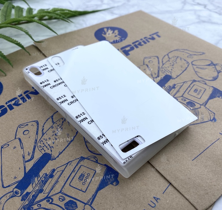 Чехол для сублимации 2D силиконовый (TPU) для Huawei P6 Прозрачный (3599)  Чехол для сублимации 2D силиконовый (TPU) для Huawei P6 Прозрачный (3599)