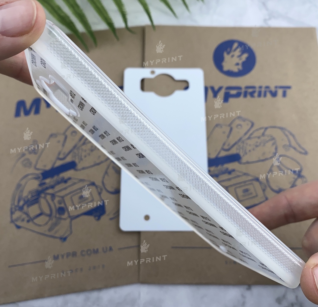 Чохол для сублімації 2D силіконовий (TPU) для Nokia 950 прозорий (3946) - фото 3 - Заготовки для сублімації