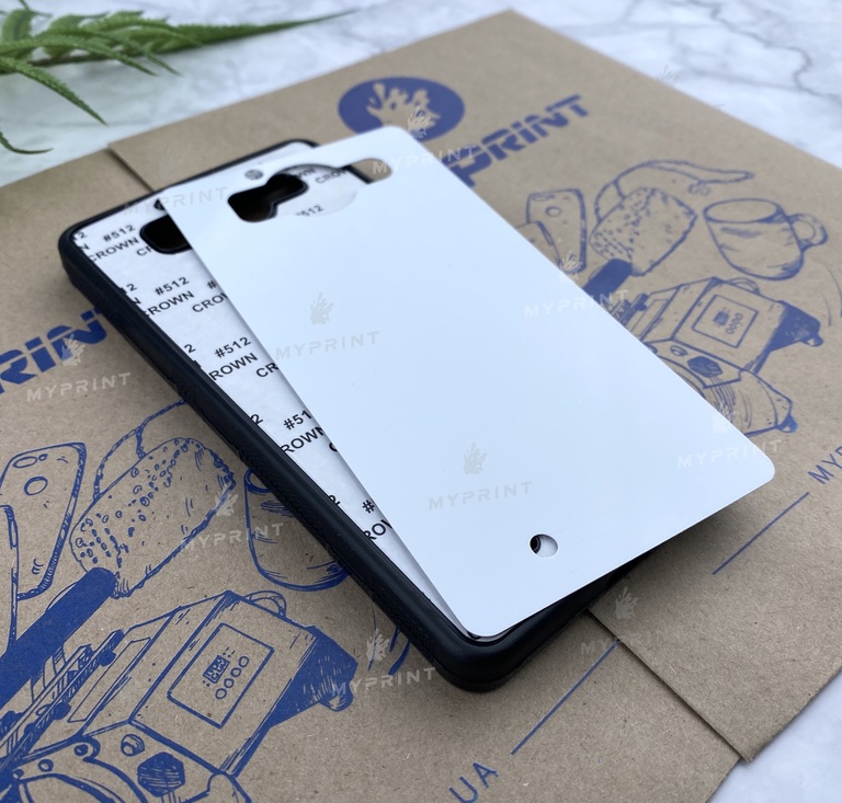 Чохол для сублімації 2D силіконовий (TPU) для Nokia 950 чорний (3947) 