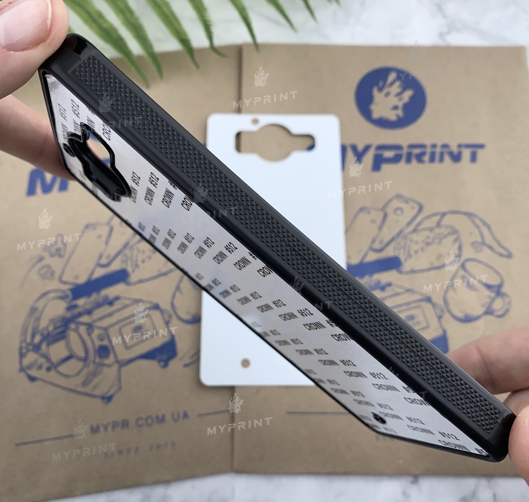 Чохол для сублімації 2D силіконовий (TPU) для Nokia 950 чорний (3947) - фото 3 - Заготовки для сублімації