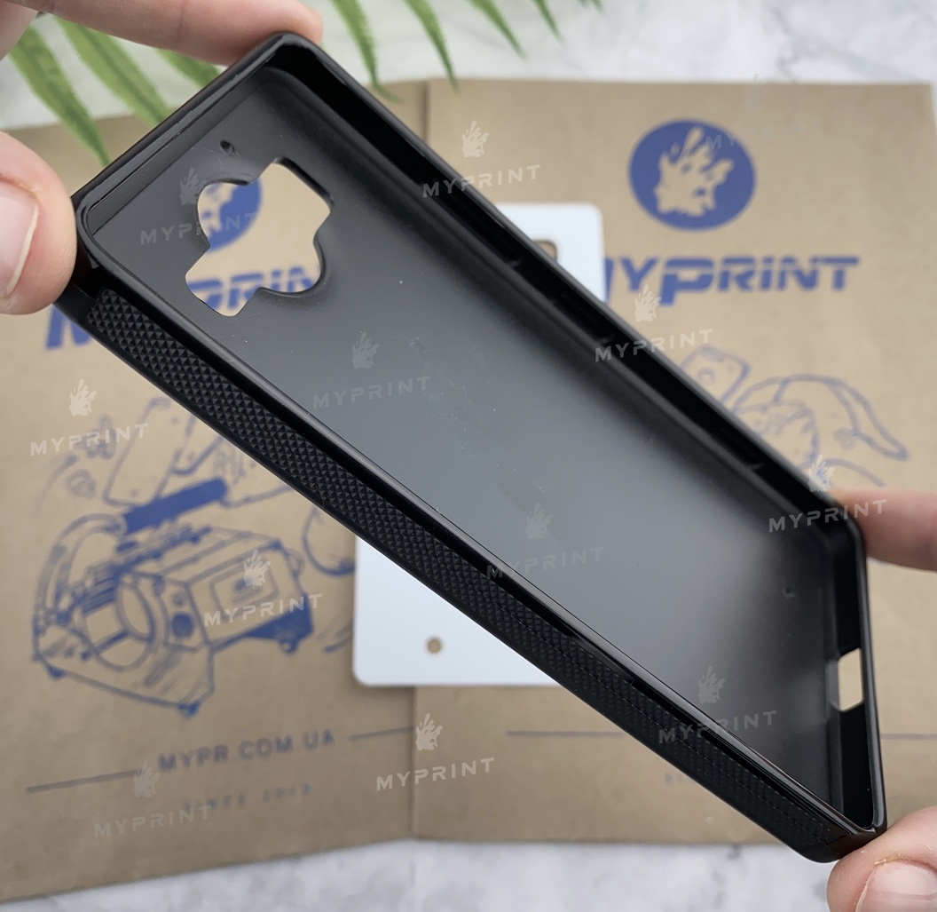 Чохол для сублімації 2D силіконовий (TPU) для Nokia 950 чорний (3947) - фото 4 - Заготовки для сублімації