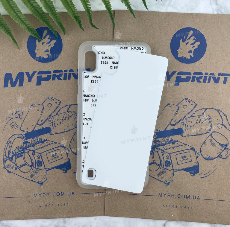 Cover for sublimation 2D silicone (TPU) for Samsung A10 transparent (5370)  Cover for sublimation 2D silicone (TPU) for Samsung A10 transparent (5370)