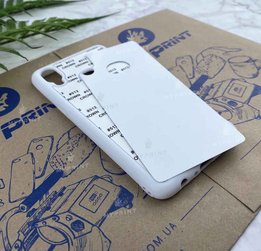 Чехол для сублимации 2D силиконовый (TPU) для Samsung A10s белый (6002) - фото 2 Чехол для сублимации 2D силиконовый (TPU) для Samsung A10s белый (6002) - фото 2 - Заготовки для сублимации