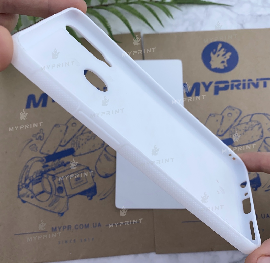 Чехол для сублимации 2D силиконовый (TPU) для Samsung A20s белый (6006) - фото 4 Чехол для сублимации 2D силиконовый (TPU) для Samsung A20s белый (6006) - фото 4 - Заготовки для сублимации