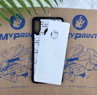 Cover for sublimation 2D silicone (TPU) for Samsung A20s black (6008) - фото 1 Cover for sublimation 2D silicone (TPU) for Samsung A20s black (6008) - фото 1 - Blanks for sublimation