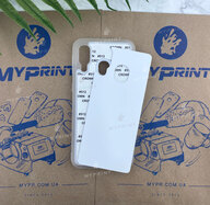 Cover for sublimation 2D silicone (TPU) for Samsung A40 transparent (5378) - фото 1 Cover for sublimation 2D silicone (TPU) for Samsung A40 transparent (5378) - фото 1 - Blanks for sublimation