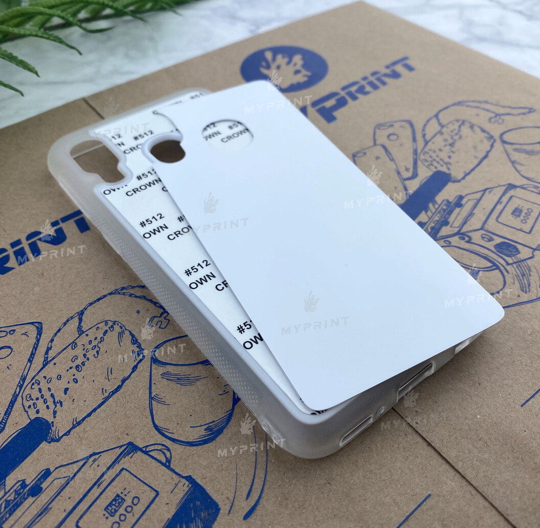 Cover for sublimation 2D silicone (TPU) for Samsung A40 transparent (5378) - фото 2 Cover for sublimation 2D silicone (TPU) for Samsung A40 transparent (5378) - фото 2 - Blanks for sublimation