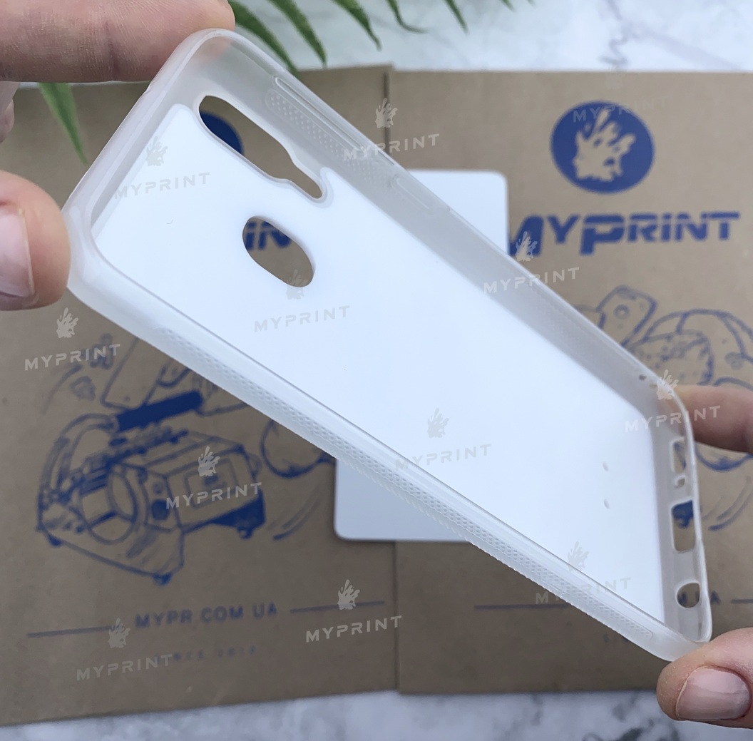 Cover for sublimation 2D silicone (TPU) for Samsung A40 transparent (5378) - фото 4 Cover for sublimation 2D silicone (TPU) for Samsung A40 transparent (5378) - фото 4 - Blanks for sublimation