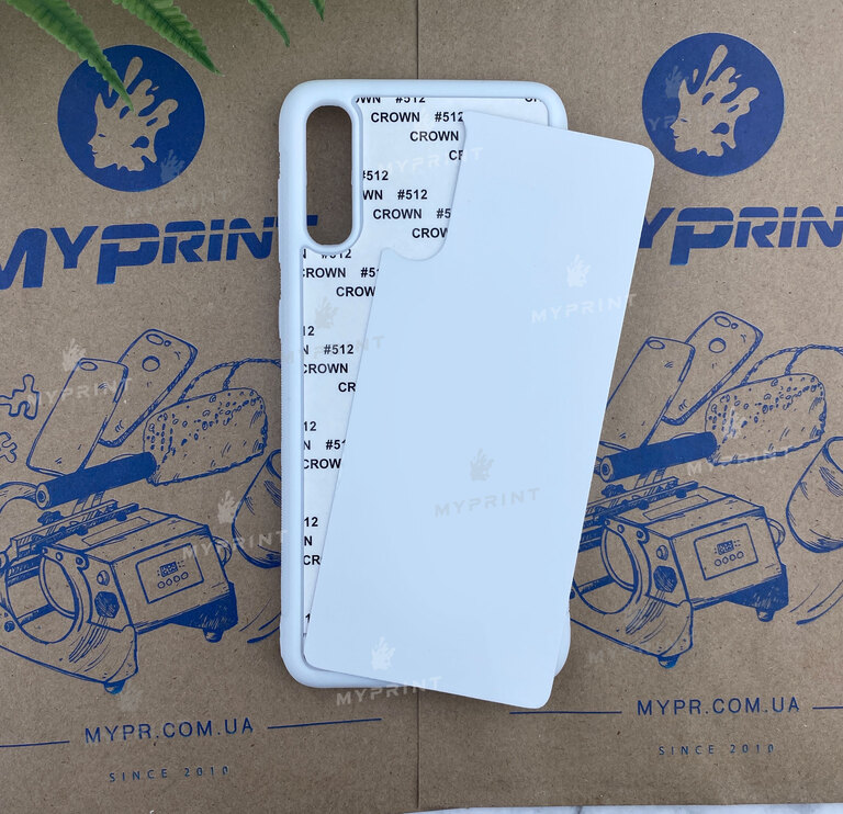 Чохол для сублімації 2D силіконовий (TPU) для Samsung A50 / A50s / A30s білий (5380)  Чохол для сублімації 2D силіконовий (TPU) для Samsung A50 / A50s / A30s білий (5380)
