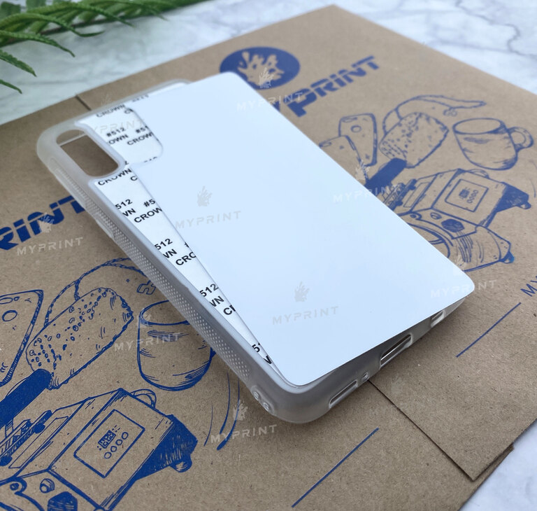 Чехол для сублимации 2D силиконовый (TPU) для Samsung A50 / A50s / A30s  прозрачный (5382)  Чехол для сублимации 2D силиконовый (TPU) для Samsung A50 / A50s / A30s  прозрачный (5382)