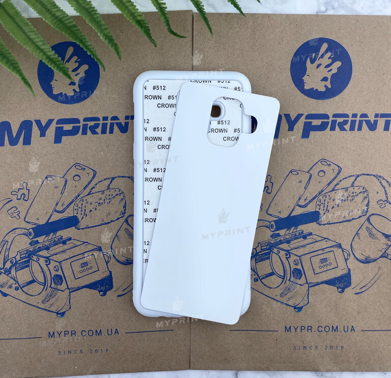 Cover for sublimation 2D silicone (TPU) for Samsung A6 2018 white (4398)  Cover for sublimation 2D silicone (TPU) for Samsung A6 2018 white (4398)