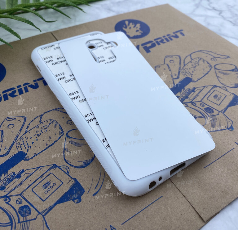 Sublimation case 2D silicone (TPU) for Samsung A6 Plus 2018 white (4394)  Sublimation case 2D silicone (TPU) for Samsung A6 Plus 2018 white (4394)