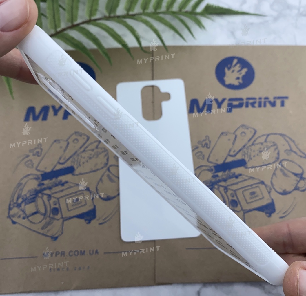 Sublimation case 2D silicone (TPU) for Samsung A6 Plus 2018 white (4394) - фото 3 Sublimation case 2D silicone (TPU) for Samsung A6 Plus 2018 white (4394) - фото 3 - Blanks for sublimation