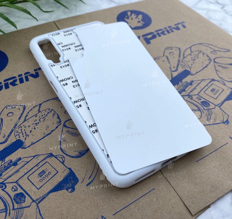 Cover for sublimation 2D silicone (TPU) for Samsung A7 2018 white (4434)  Cover for sublimation 2D silicone (TPU) for Samsung A7 2018 white (4434)