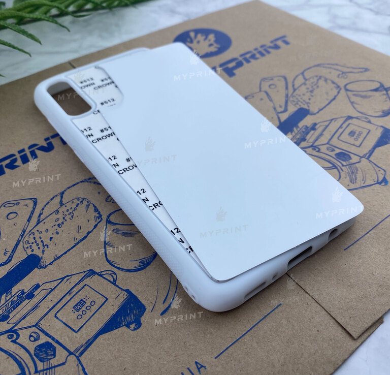 Sublimation case 2D silicone (TPU) for Samsung A70 / A70s white (5656)  Sublimation case 2D silicone (TPU) for Samsung A70 / A70s white (5656)