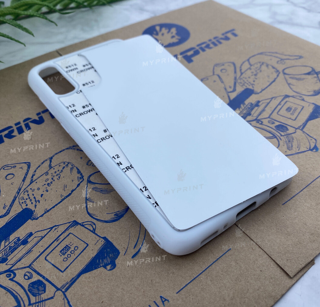 Sublimation case 2D silicone (TPU) for Samsung A70 / A70s white (5656) - фото 2 Sublimation case 2D silicone (TPU) for Samsung A70 / A70s white (5656) - фото 2 - Blanks for sublimation