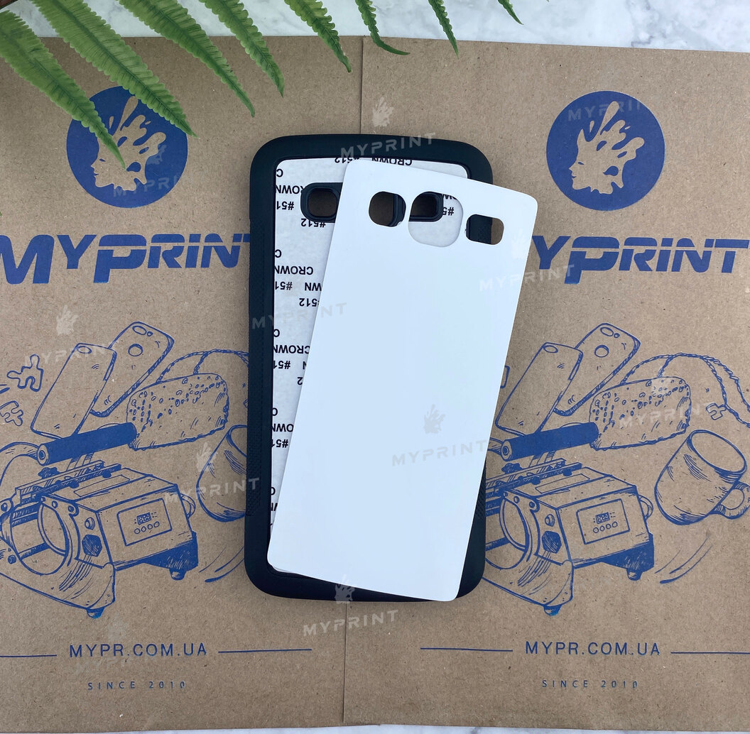 Cover for sublimation 2D silicone (TPU) for Samsung Grand 2 Duos Black (3643) - фото 1 Cover for sublimation 2D silicone (TPU) for Samsung Grand 2 Duos Black (3643) - фото 1 - Blanks for sublimation