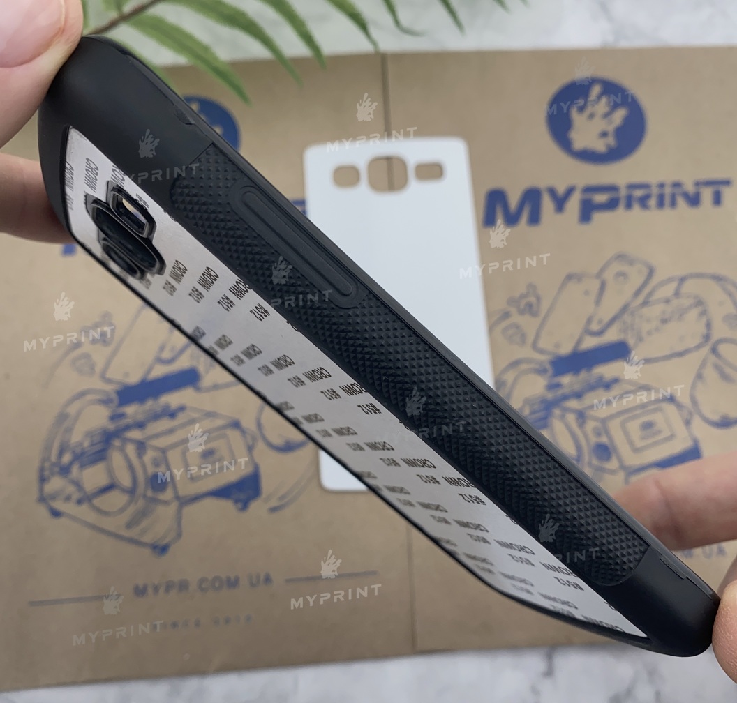 Cover for sublimation 2D silicone (TPU) for Samsung Grand 2 Duos Black (3643) - фото 3 Cover for sublimation 2D silicone (TPU) for Samsung Grand 2 Duos Black (3643) - фото 3 - Blanks for sublimation