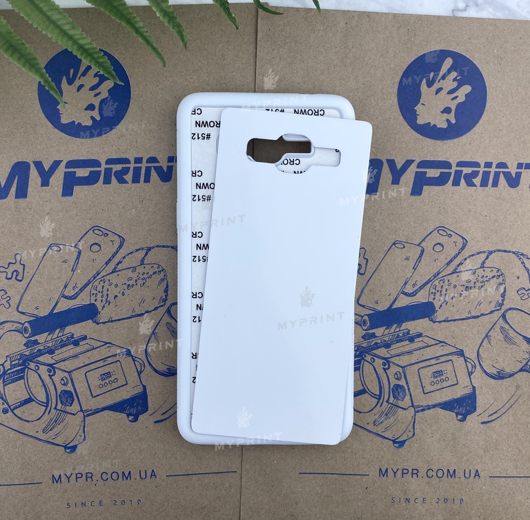Чехол для сублимации 2D силиконовый (TPU) для Samsung Grand Prime белый (3941)  Чехол для сублимации 2D силиконовый (TPU) для Samsung Grand Prime белый (3941)