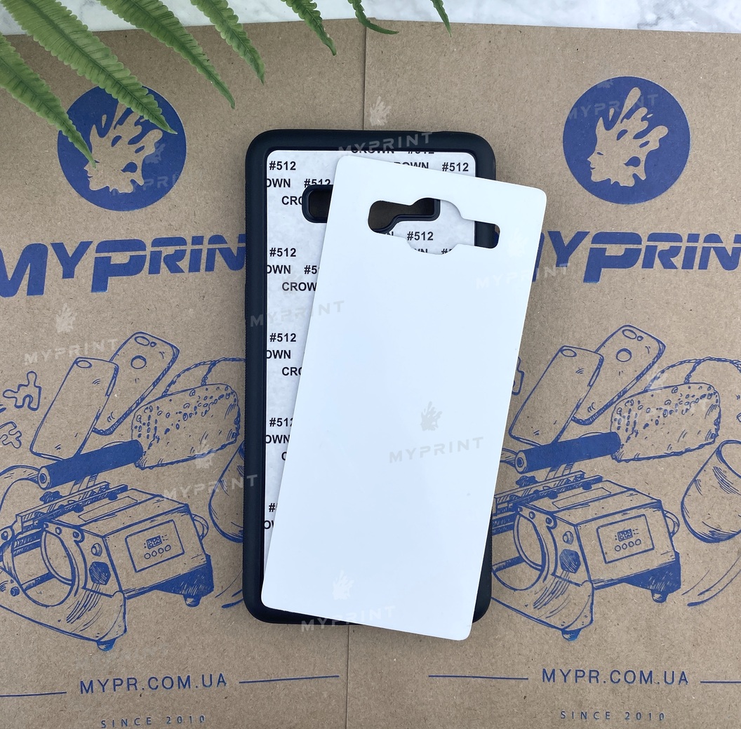 Cover for sublimation 2D silicone (TPU) for Samsung Grand Prime black (3943) - фото 1 Cover for sublimation 2D silicone (TPU) for Samsung Grand Prime black (3943) - фото 1 - Blanks for sublimation