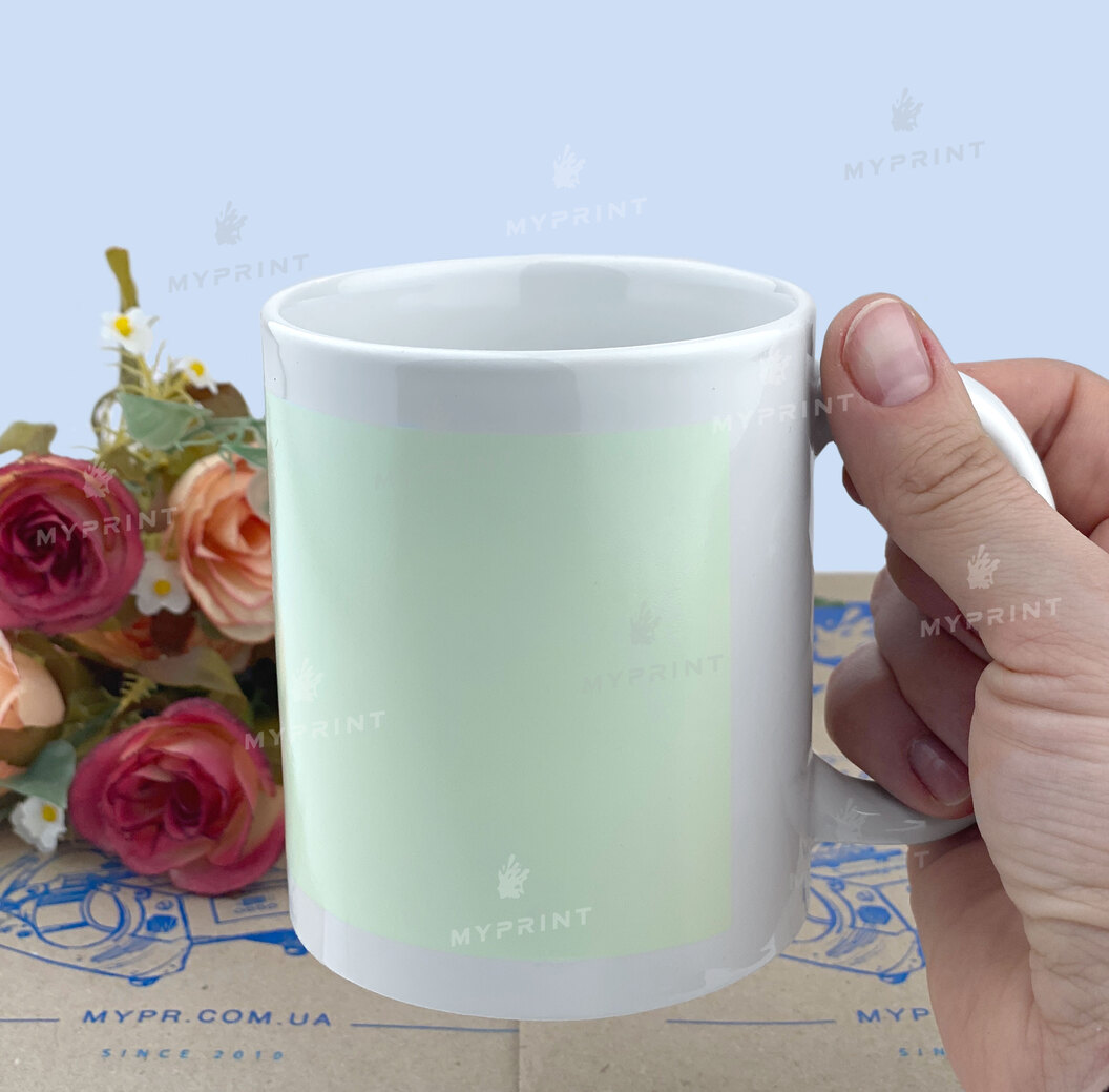 Кружка для сублимации флуоресцентная с областью для печати белая 11 Oz (330 мл) (2070) - фото 4 Кружка для сублимации флуоресцентная с областью для печати белая 11 Oz (330 мл) (2070) - фото 4 - Заготовки для сублимации