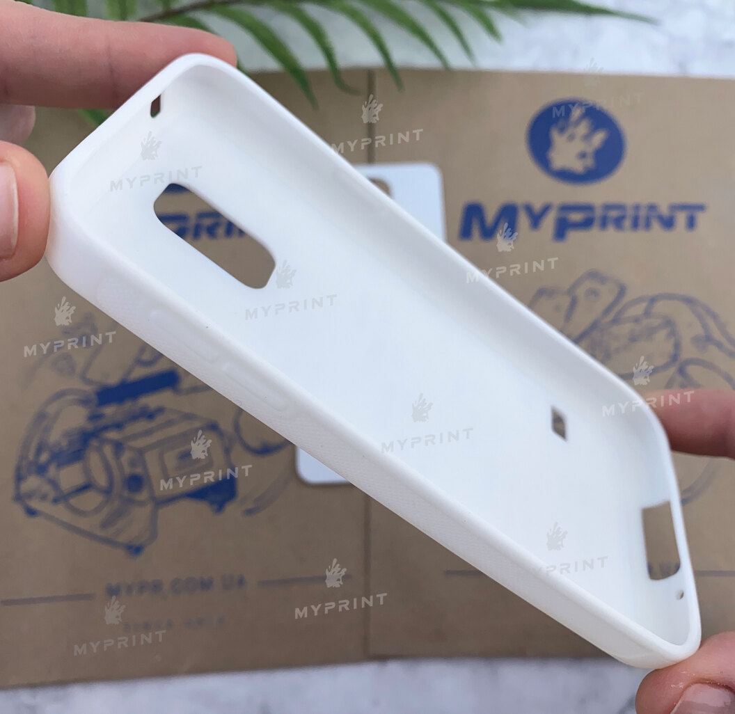 Cover for sublimation 2D silicone (TPU) for Samsung S5 mini White (3683) - фото 4 Cover for sublimation 2D silicone (TPU) for Samsung S5 mini White (3683) - фото 4 - Blanks for sublimation